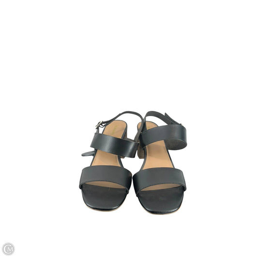 Sandals Heels Block By Old Navy In Black, Size: 9