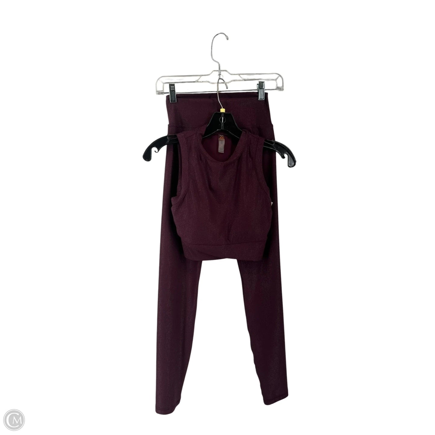 Athletic Pants 2pc By Mono B In Purple, Size: S