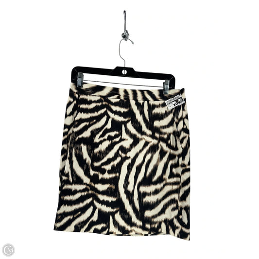 Skirt Midi By Ann Taylor In Animal Print, Size: 6