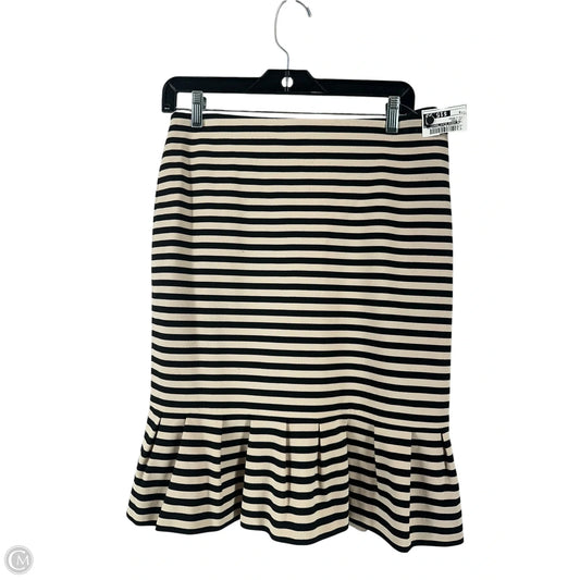 Skirt Midi By White House Black Market In Black & Brown, Size: 6