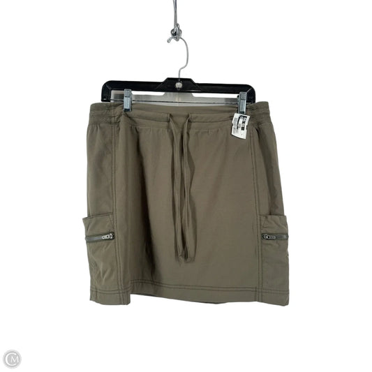 Athletic Skort By Tangerine In Green, Size: Xl