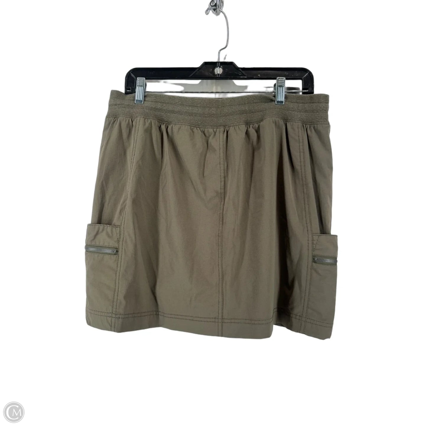 Athletic Skort By Tangerine In Green, Size: Xl
