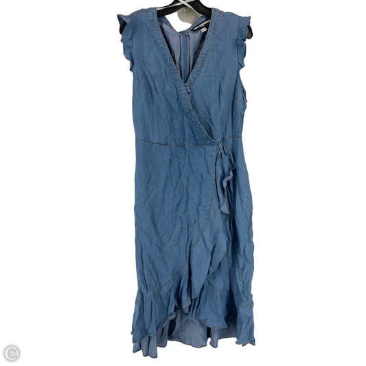 Dress Designer By Karl Lagerfeld In Blue, Size: 16