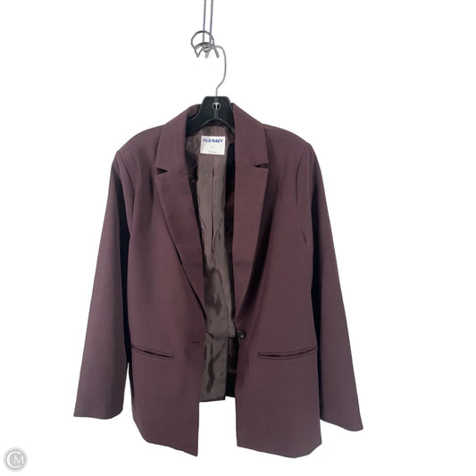 Blazer By Old Navy In Maroon, Size: L