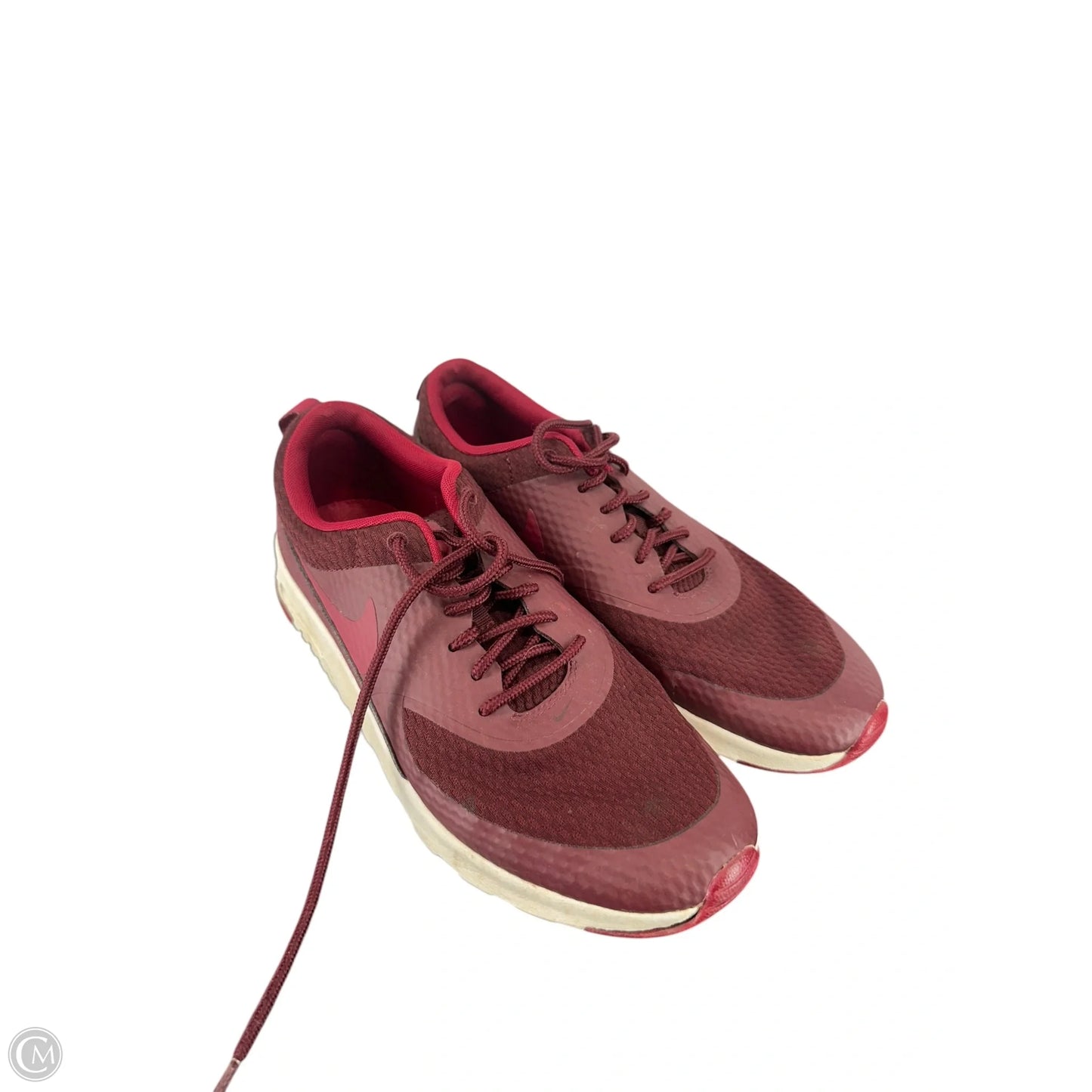 Shoes Sneakers By Nike In Maroon, Size: 9