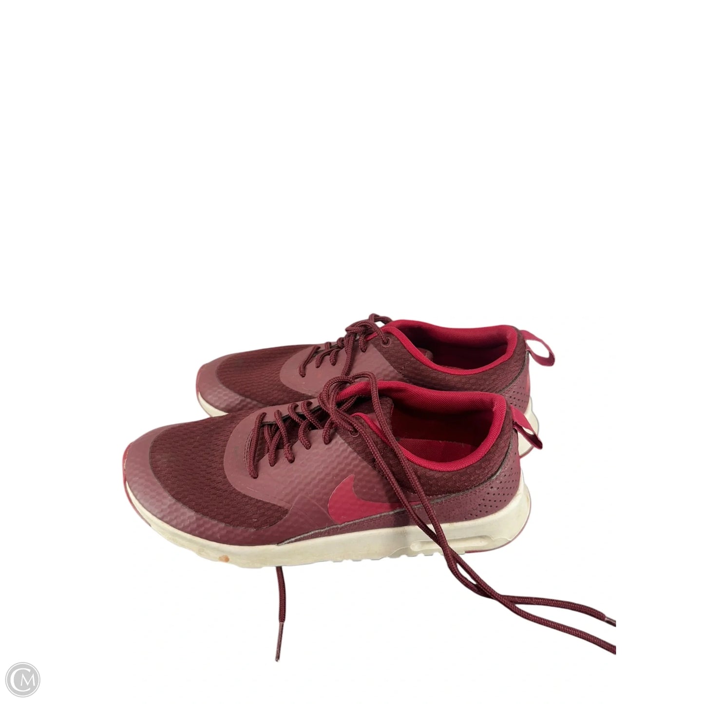 Shoes Sneakers By Nike In Maroon, Size: 9
