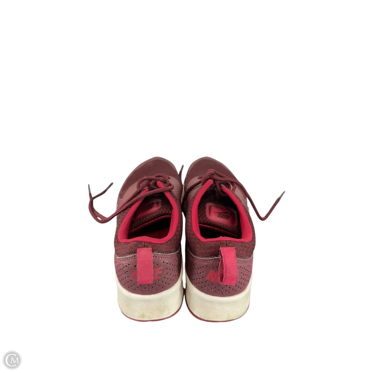 Shoes Sneakers By Nike In Maroon, Size: 9