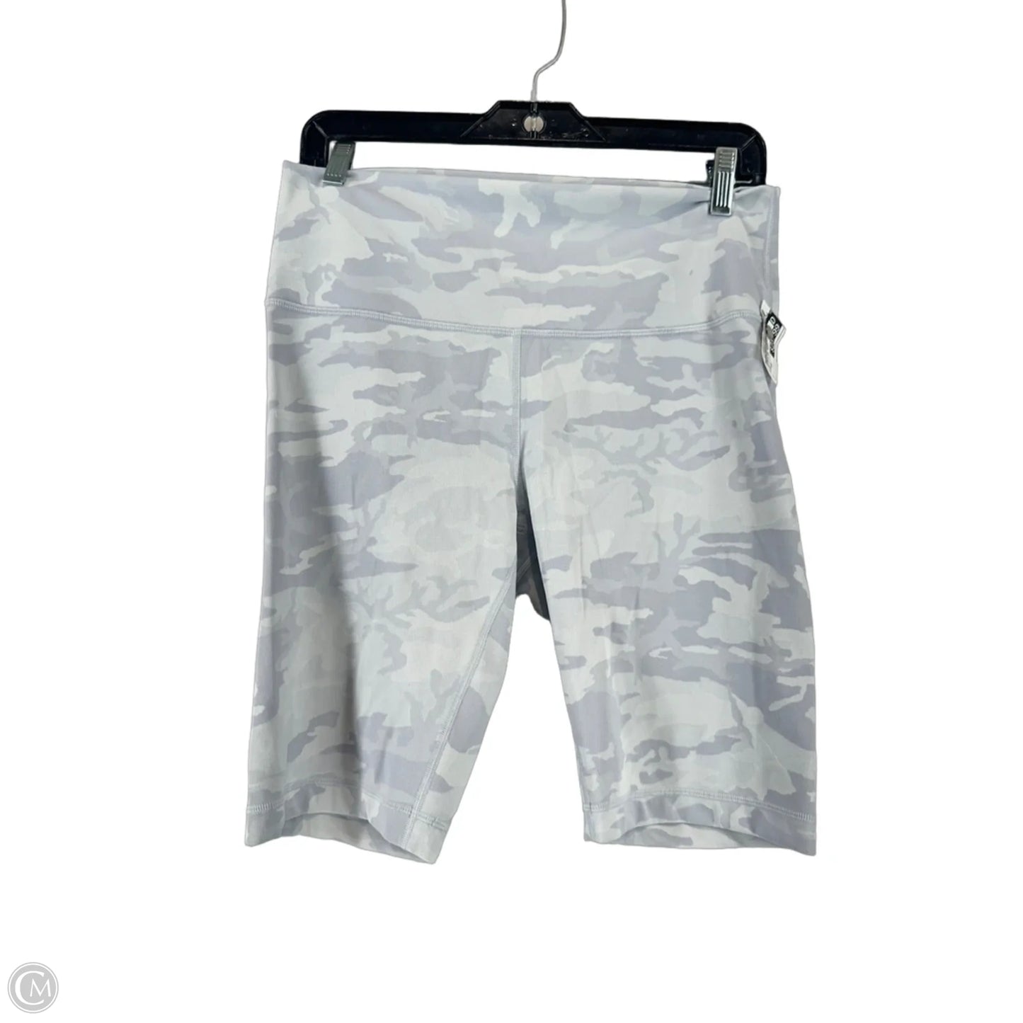 Athletic Shorts By Lululemon In Camouflage Print, Size: 12