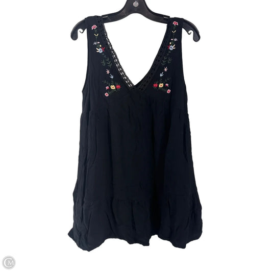 Top Sleeveless By Clothes Mentor In Black, Size: M