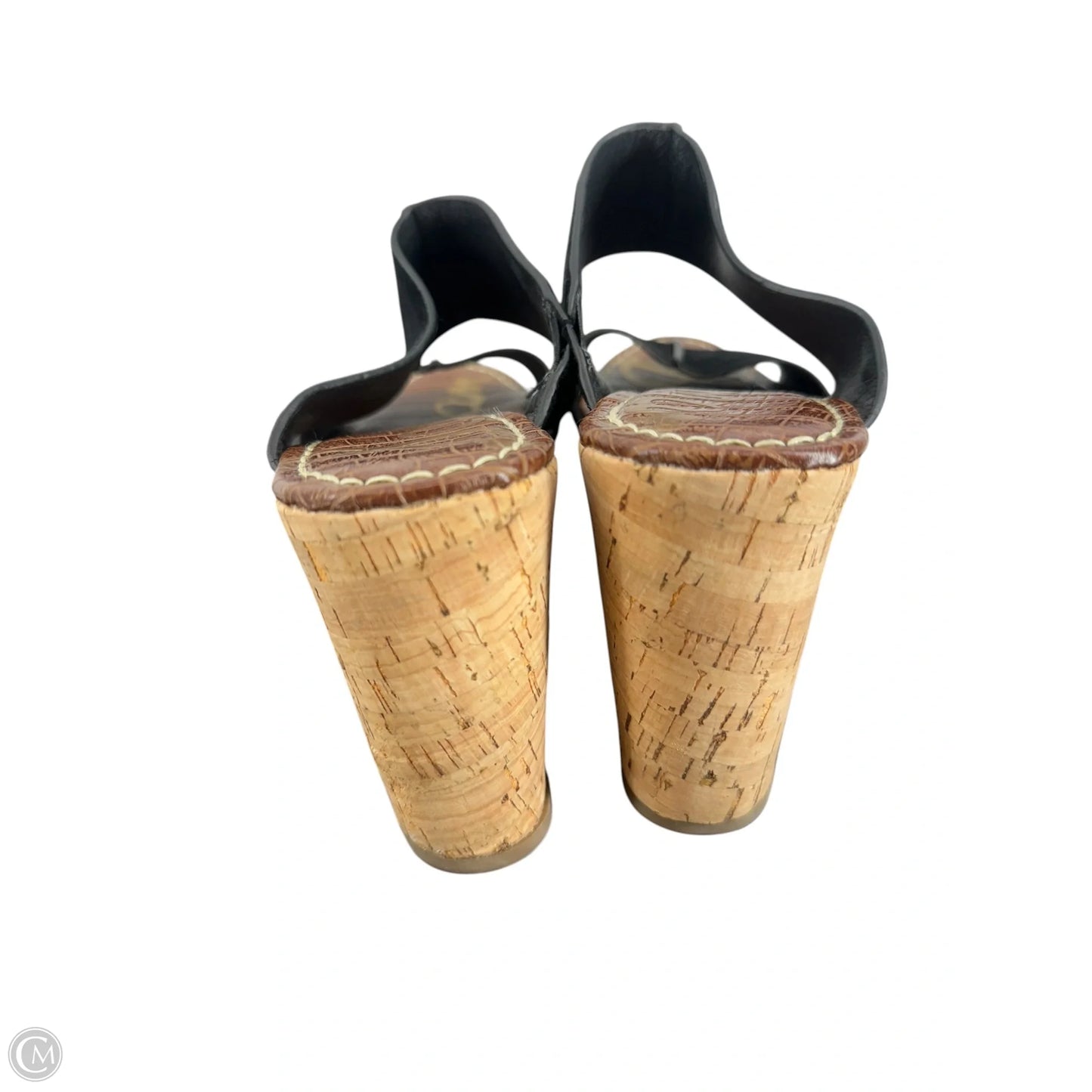 Sandals Heels Block By Sam Edelman In Black, Size: 9