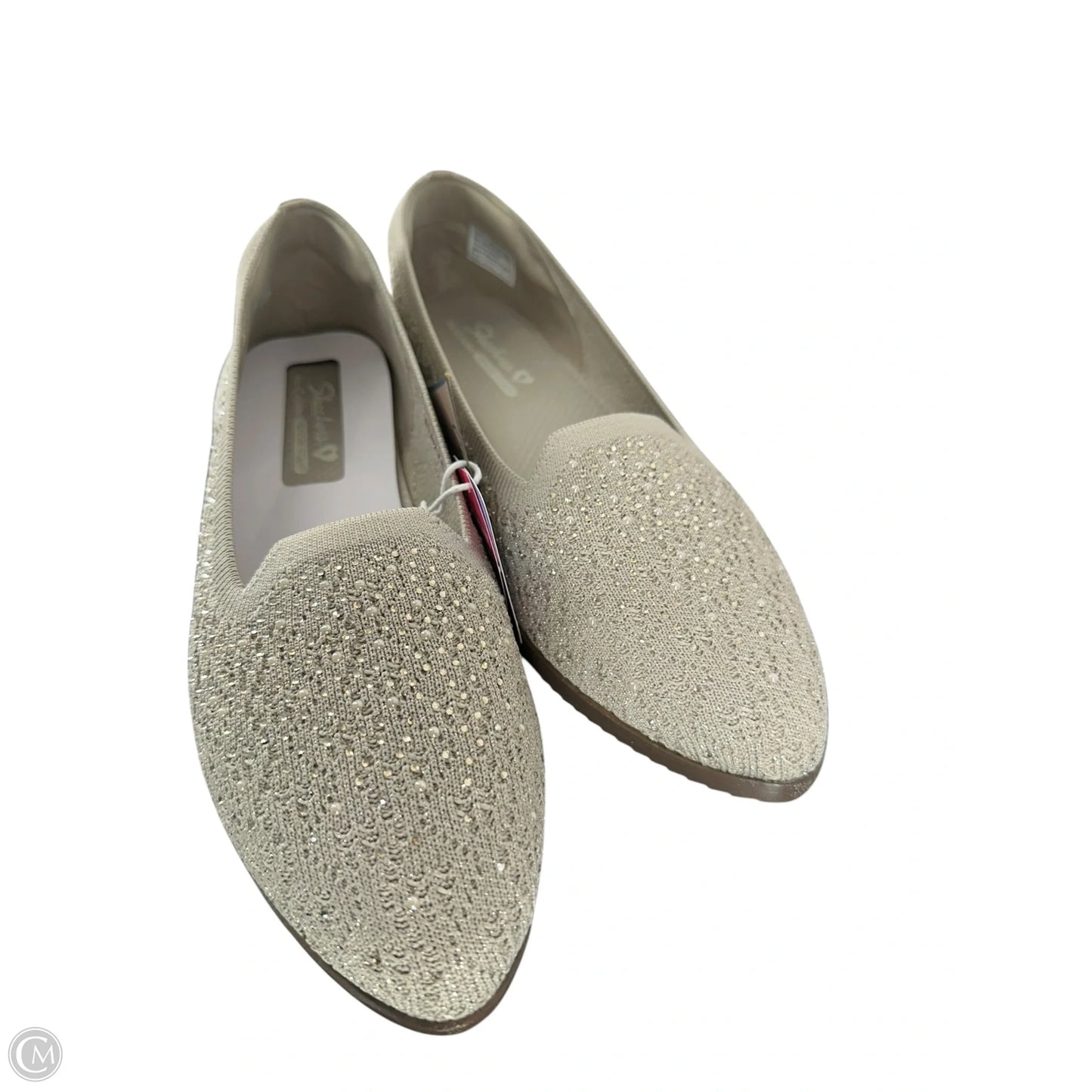 Shoes Flats By Skechers In Grey, Size: 10