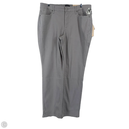 Jeans Wide Leg By Not Your Daughters Jeans In Grey, Size: 16