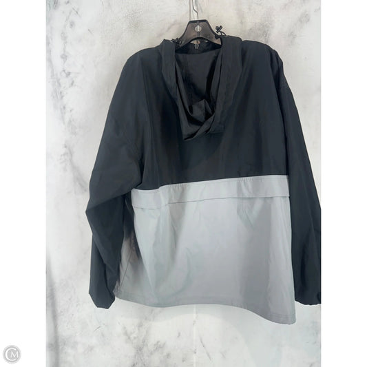 Jacket Fleece By Champion In Black & Green, Size: L