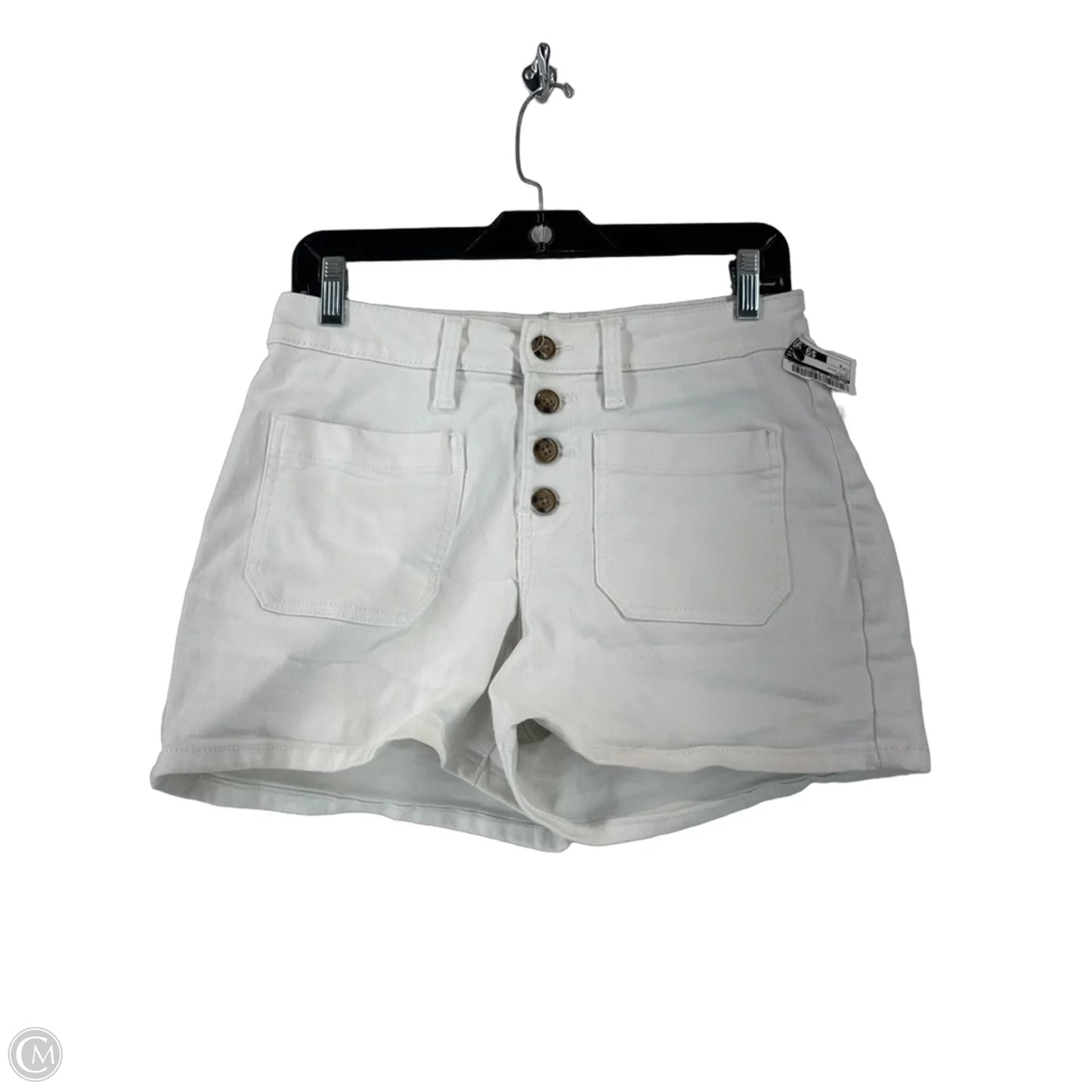 Shorts By Maurices In White Denim, Size: 6