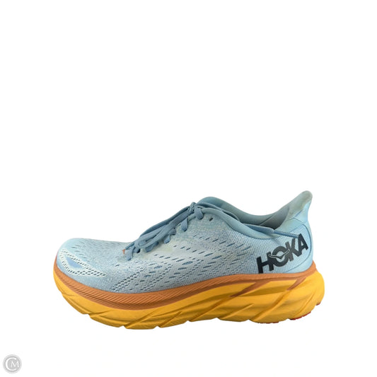 Shoes Athletic By Hoka In Blue & Orange, Size: 7