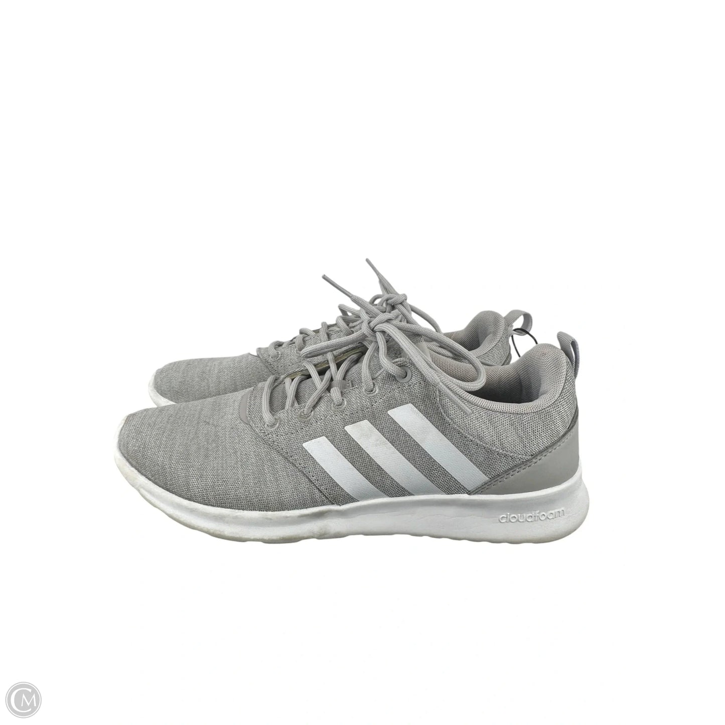 Shoes Sneakers By Adidas In Grey, Size: 8