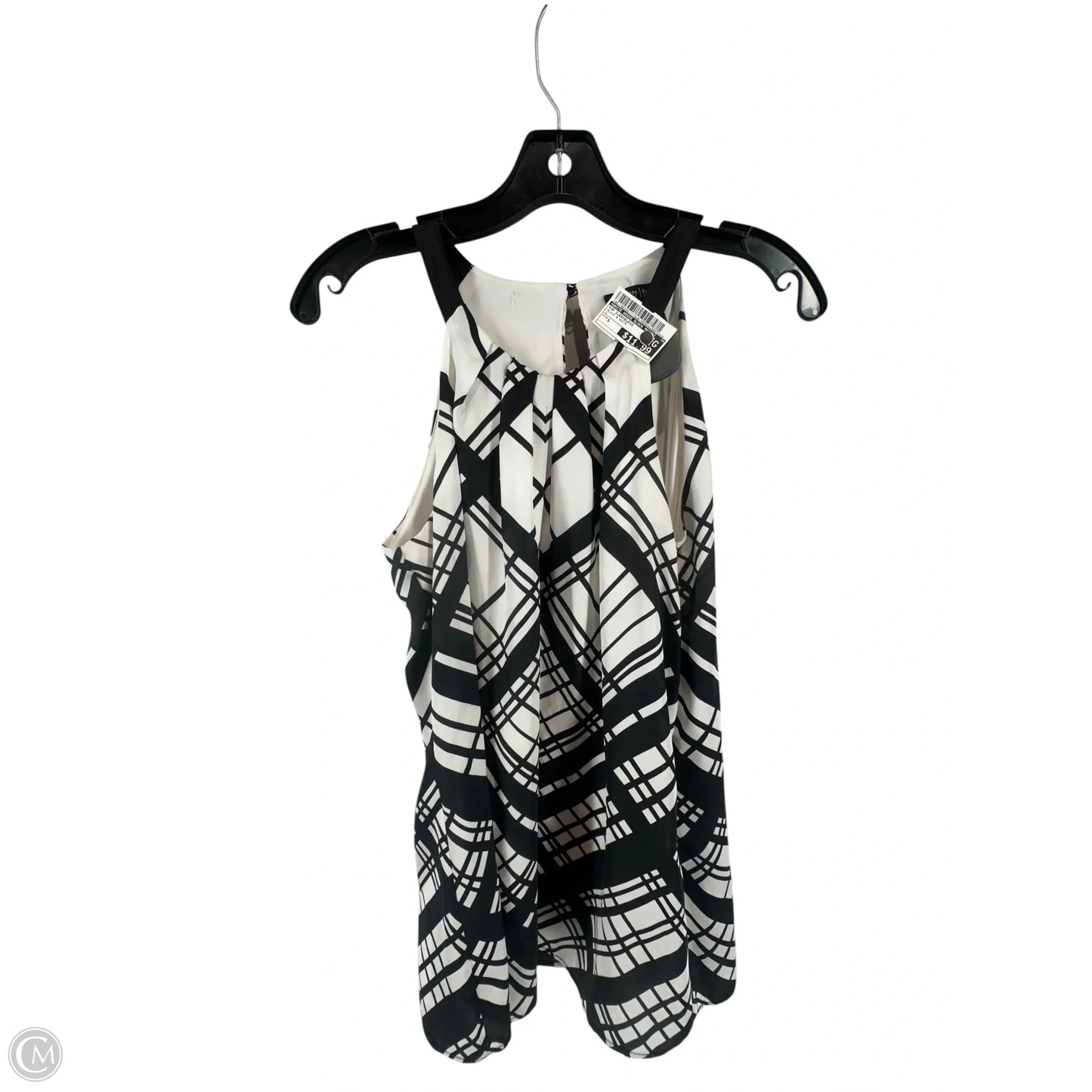 Top Sleeveless By White House Black Market In Black & White, Size: S