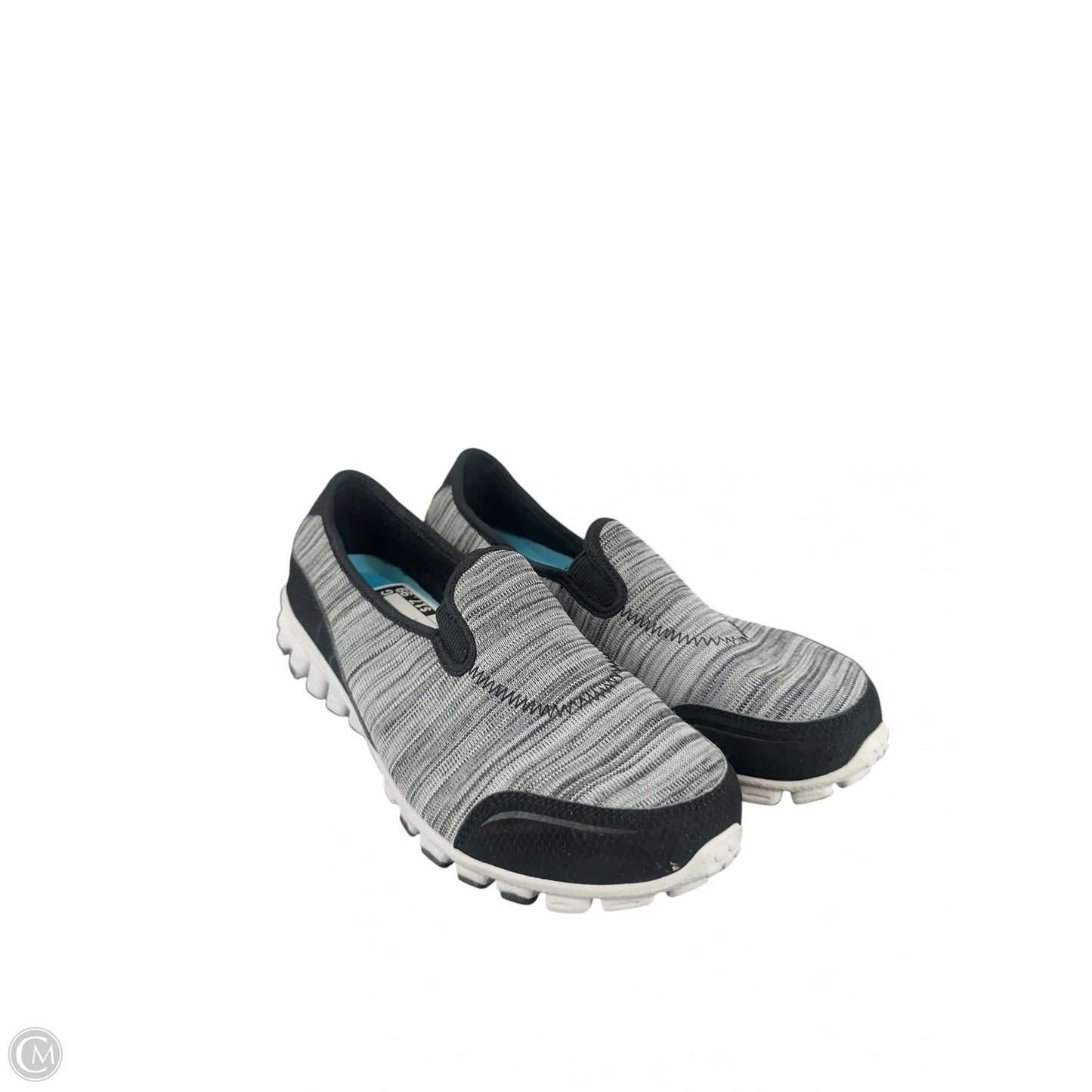 Shoes Flats By Skechers In Grey, Size: 7