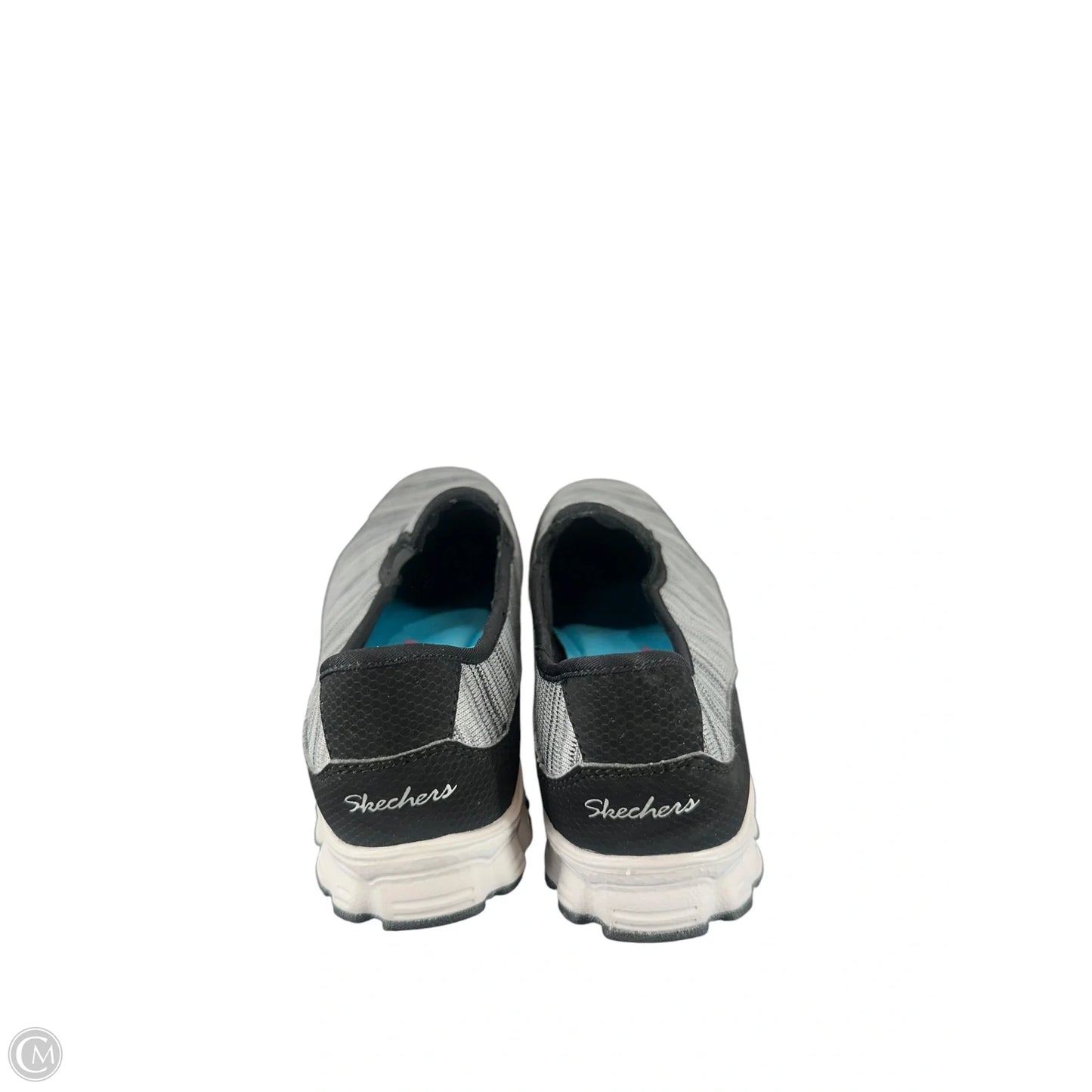 Shoes Flats By Skechers In Grey, Size: 7