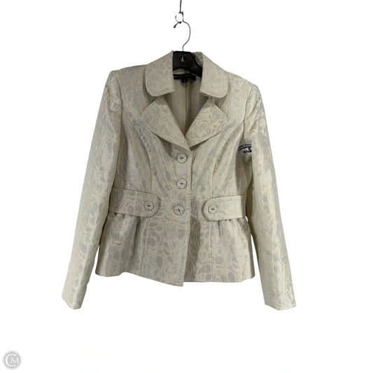 Skirt Midi By Anne Klein In Cream, Size: 6