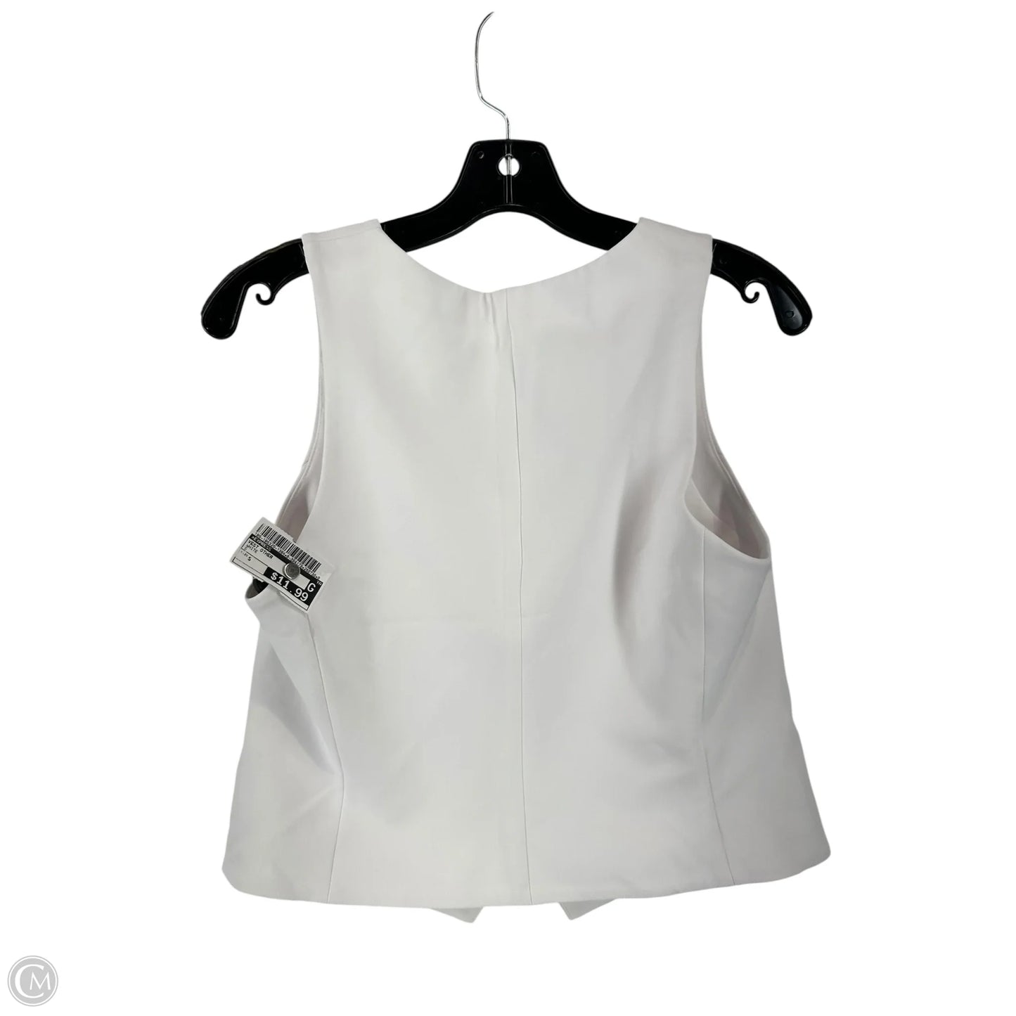 Vest Other By Express In White, Size: S