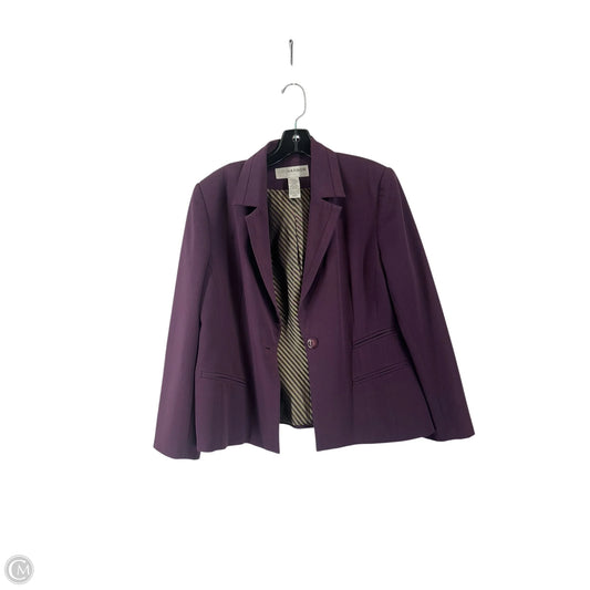 Pants Suit 2pc By Sag Harbor In Purple, Size: 12p