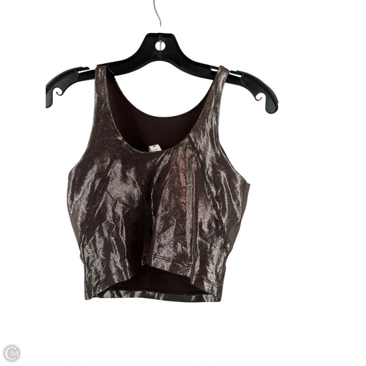 Athletic Bra By Lululemon In Maroon, Size: 6