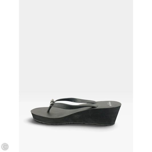 Sandals Designer By Coach In Black, Size: 7