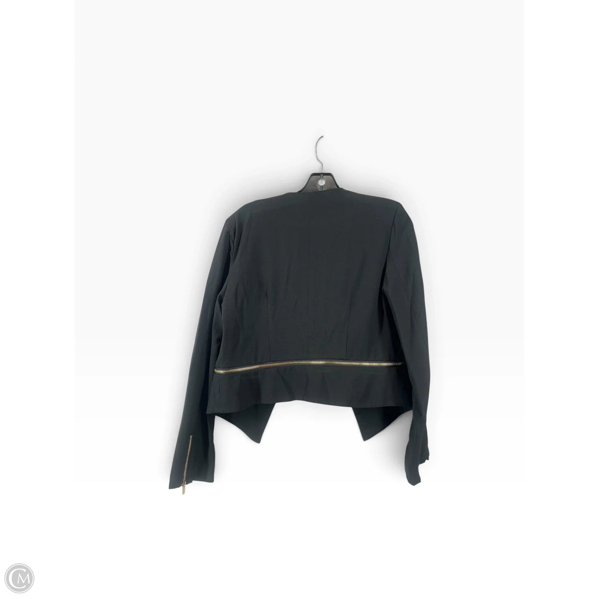 Blazer By Clothes Mentor In Black, Size: L
