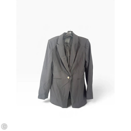 Blazer By Calvin Klein In Grey, Size: 4