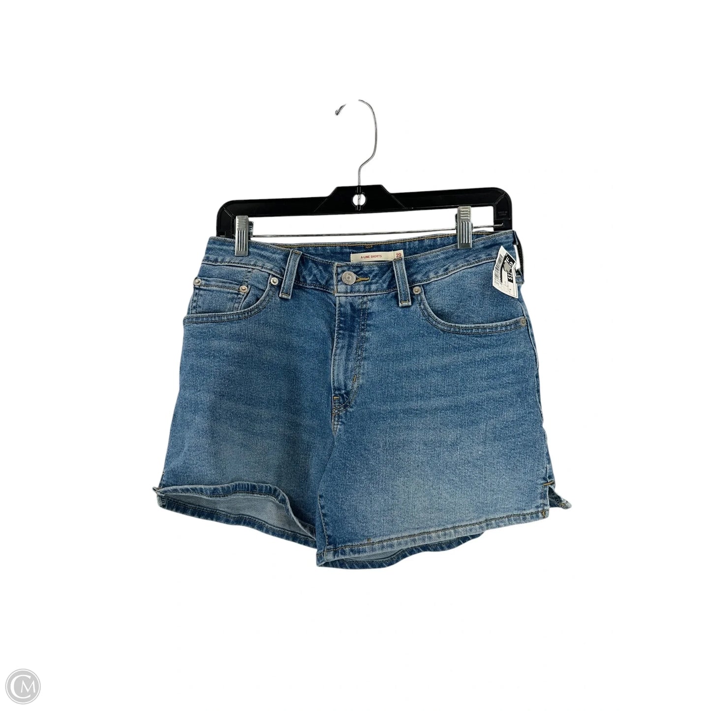 Shorts By Levis In Blue Denim, Size: 8