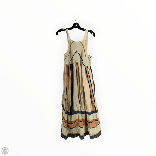 Dress Casual Maxi By Free People In Cream, Size: S