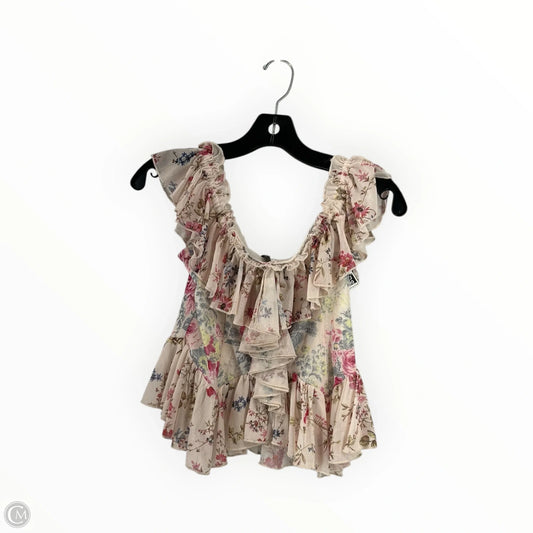 Top Sleeveless By Anthropologie In Pink, Size: S