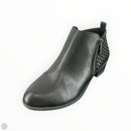 Boots Ankle Heels By Clothes Mentor In Black, Size: 8