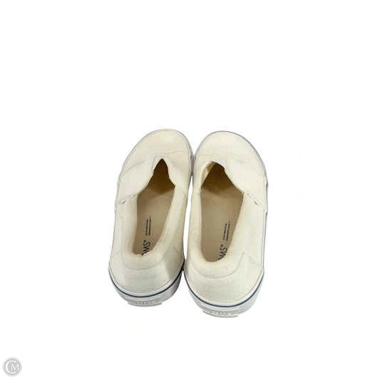 Shoes Flats By Toms In White, Size: 6.5