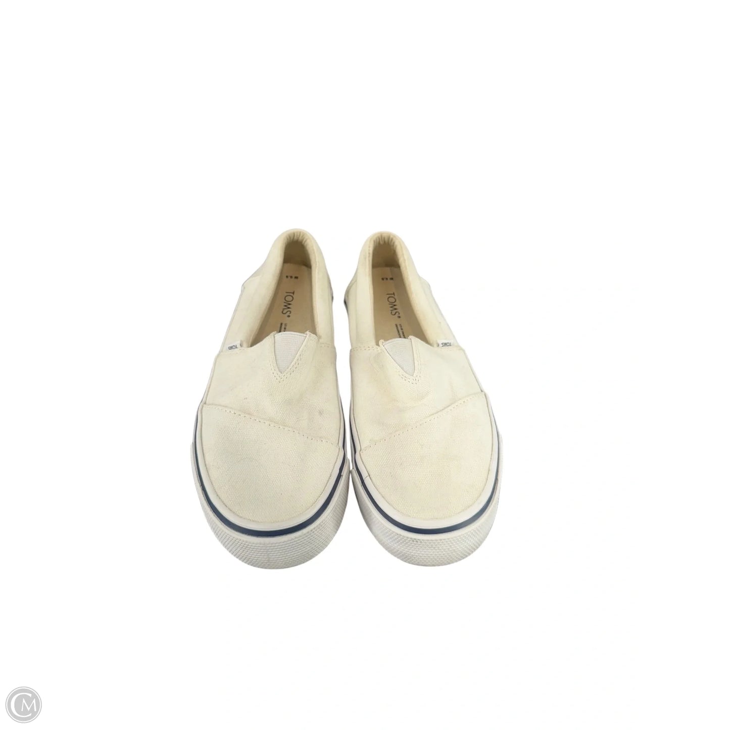 Shoes Flats By Toms In White, Size: 6.5