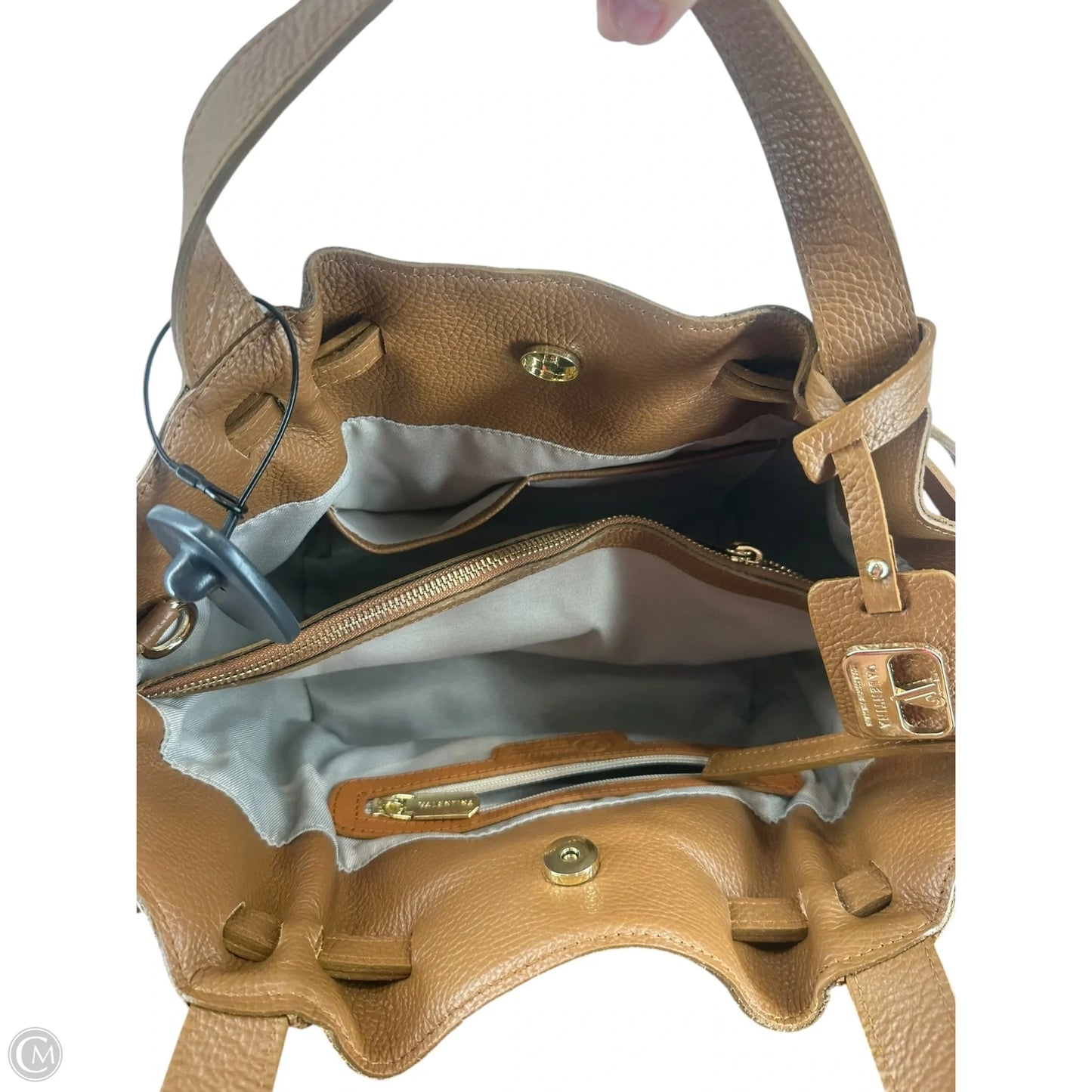 Handbag By Valentina, Size: Medium
