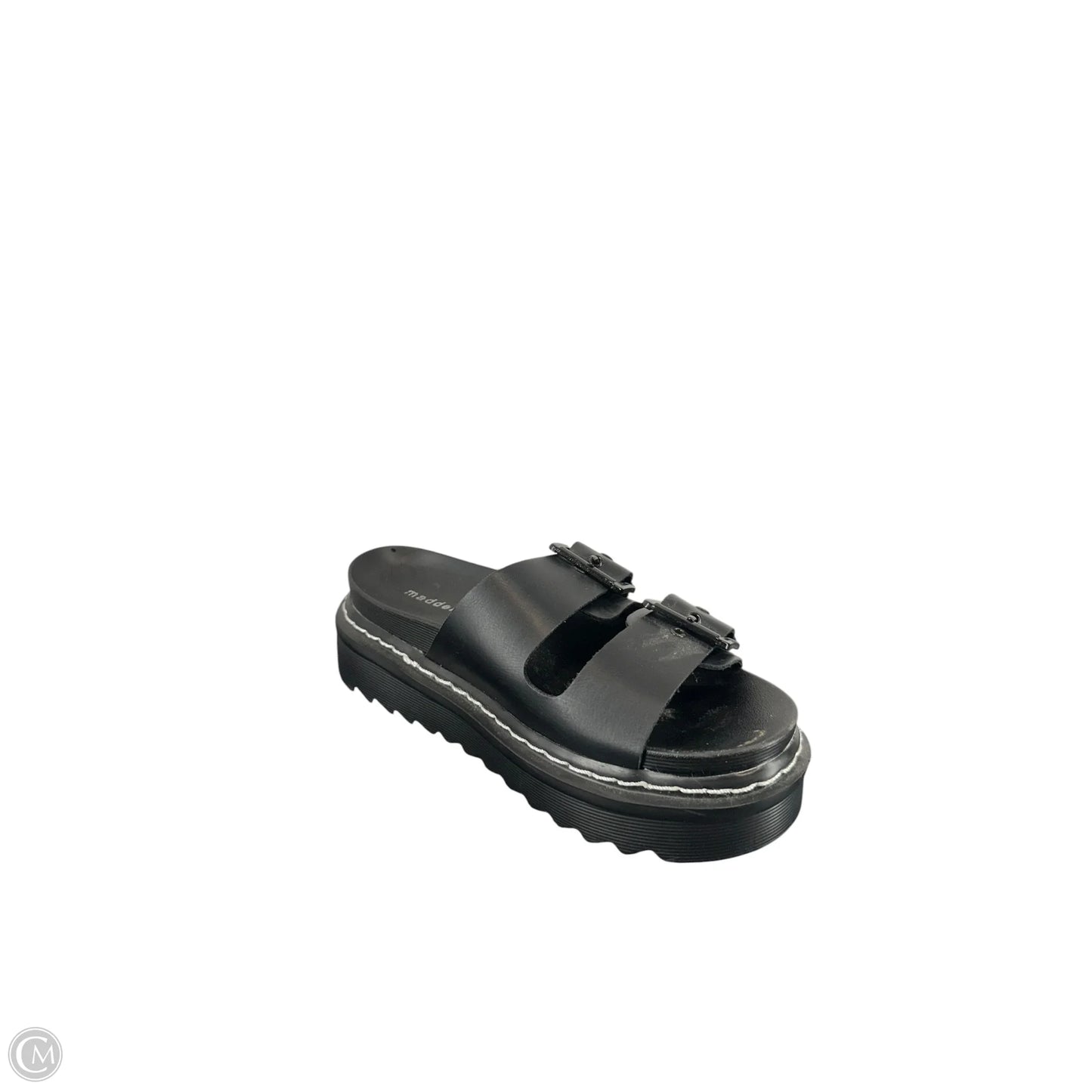 Sandals Heels Platform By Madden Girl In Black, Size: 7