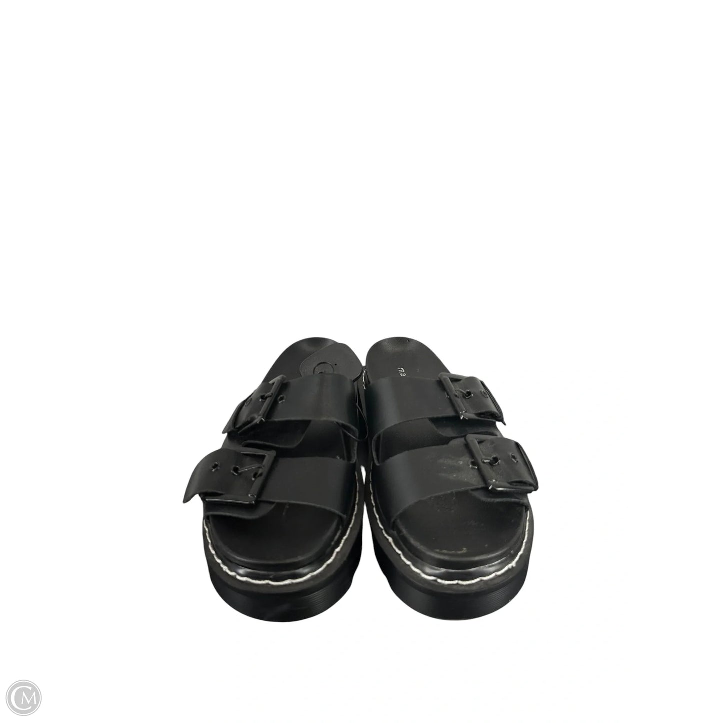 Sandals Heels Platform By Madden Girl In Black, Size: 7