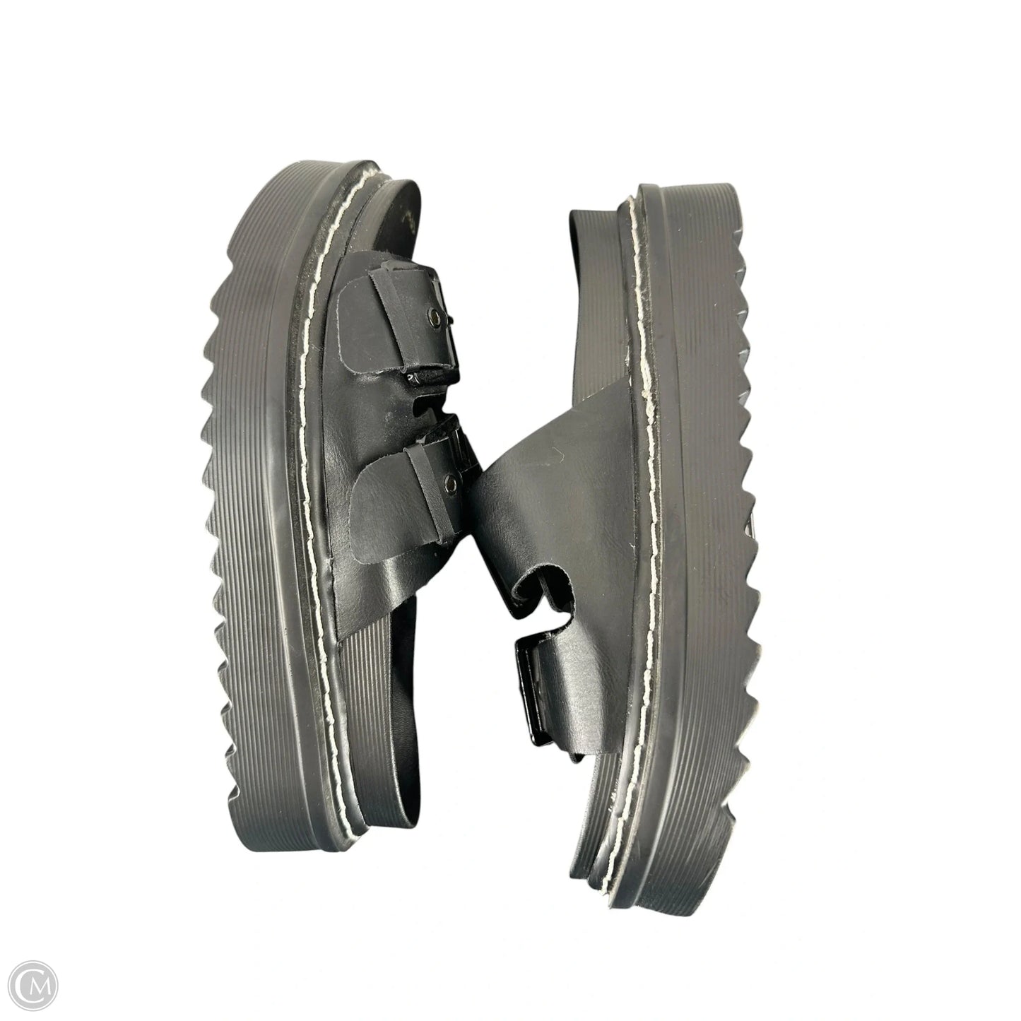 Sandals Heels Platform By Madden Girl In Black, Size: 7