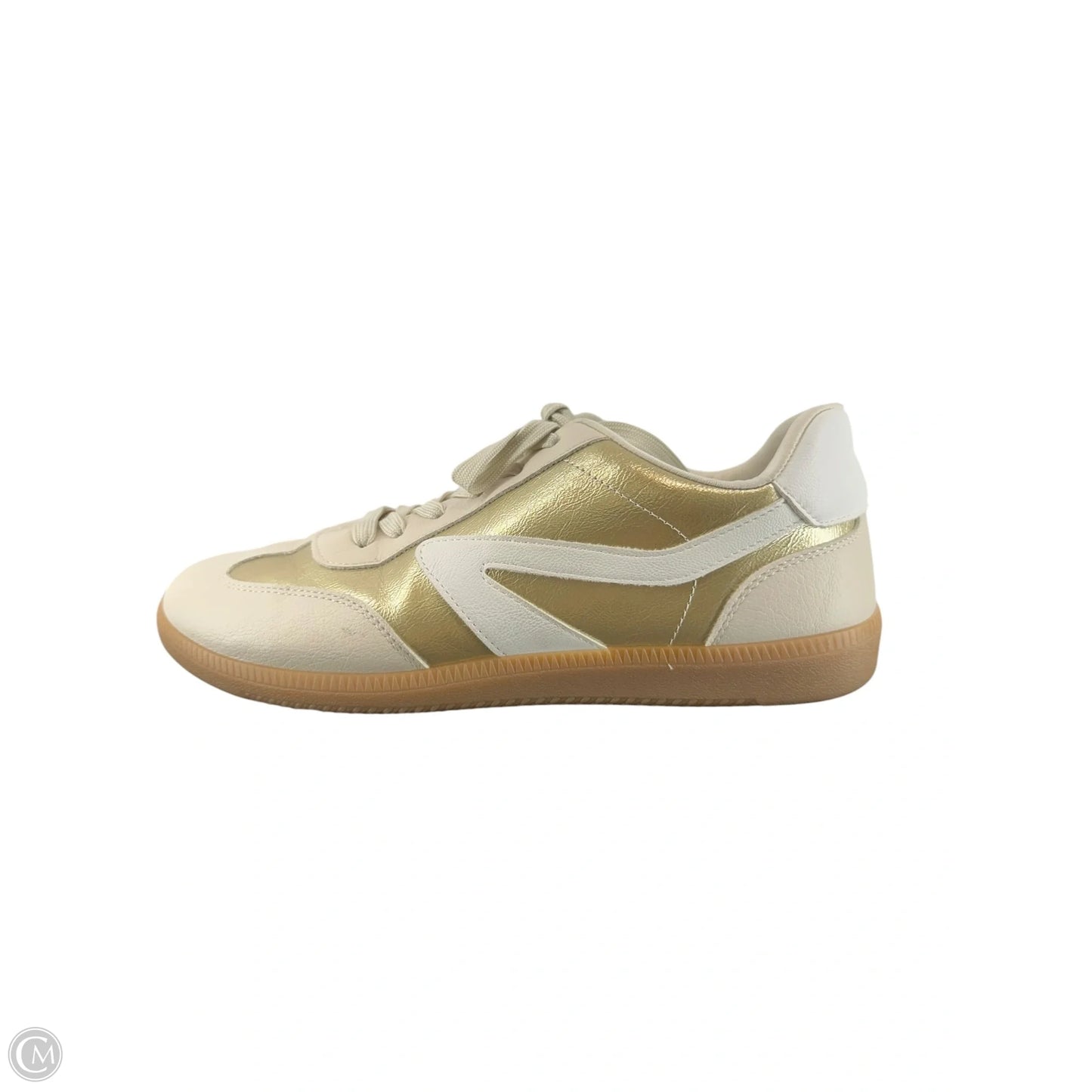 Shoes Sneakers Platform By Dolce Vita In Gold & Tan, Size: 10