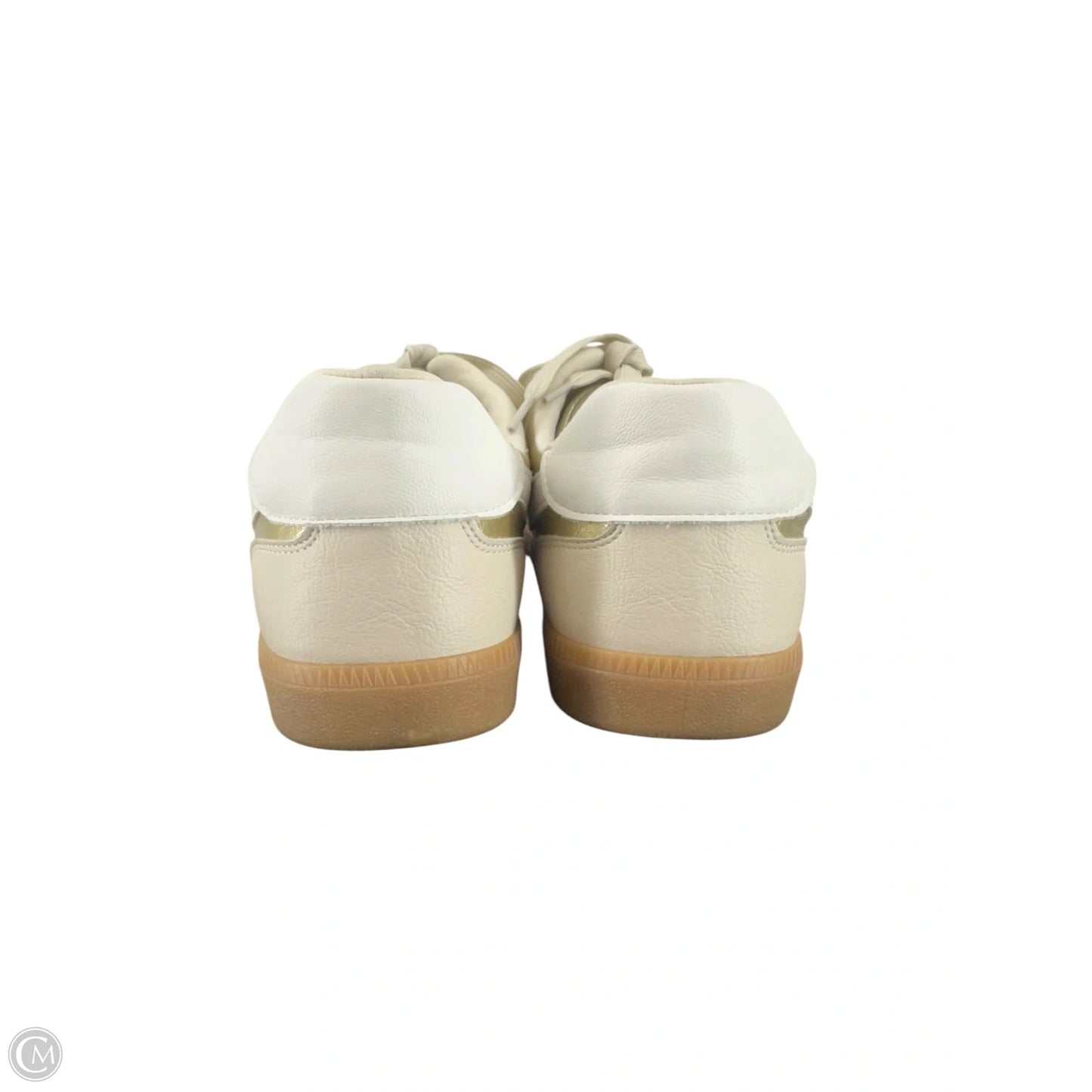 Shoes Sneakers Platform By Dolce Vita In Gold & Tan, Size: 10