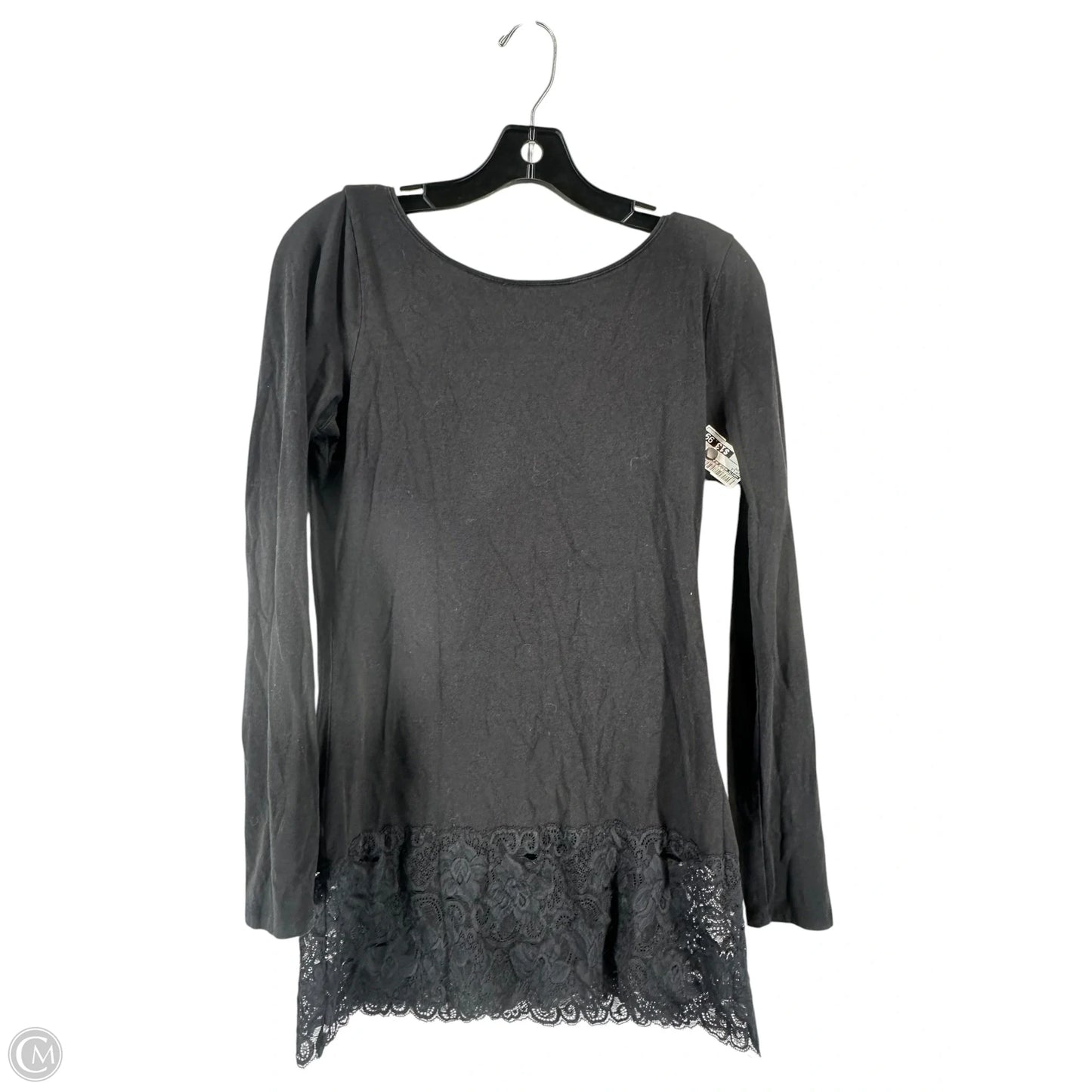 Top Long Sleeve By White House Black Market In Black, Size: M