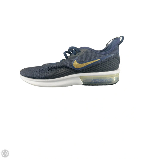 Shoes Sneakers By Nike In Blue, Size: 8.5