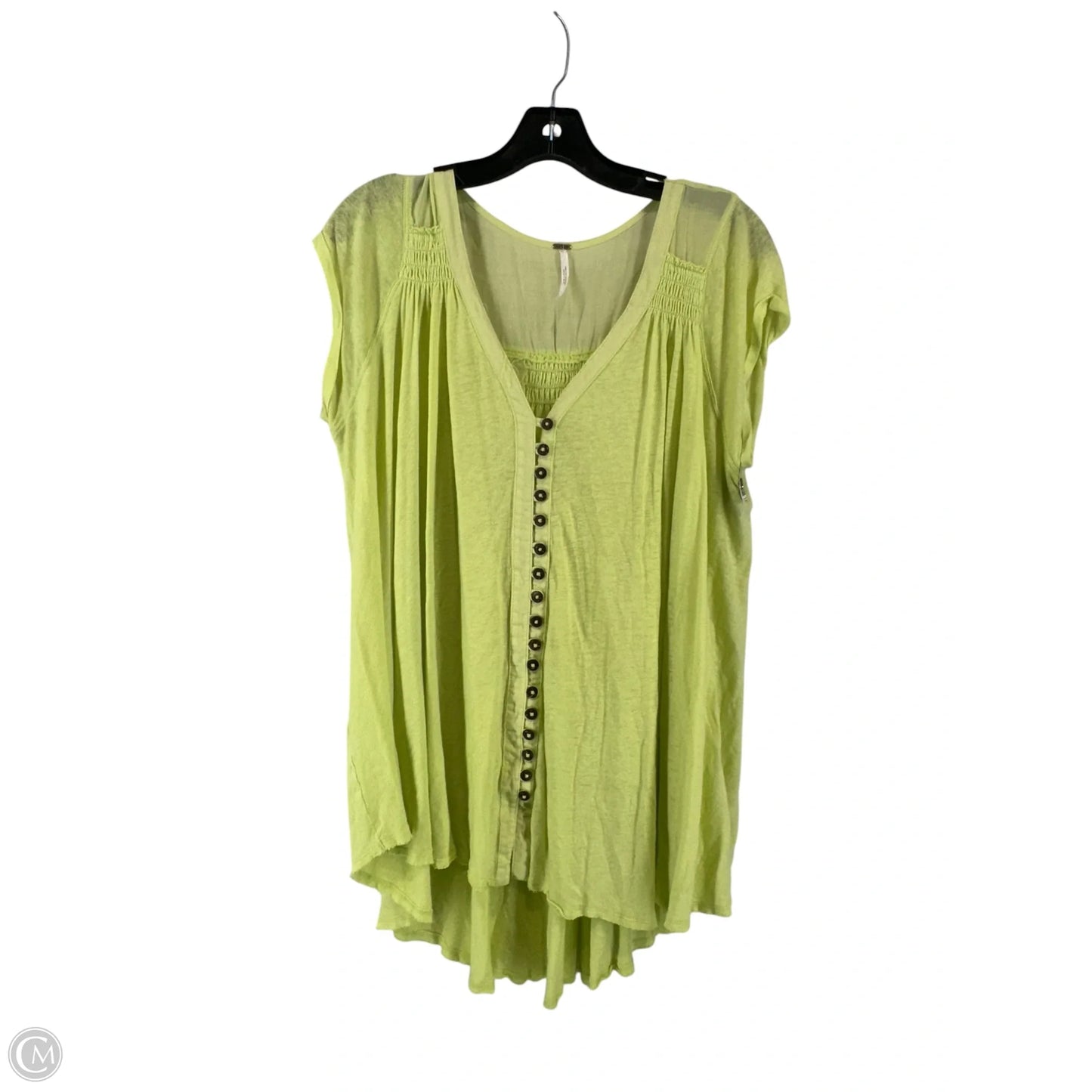 Top Sleeveless By Free People In Green, Size: S