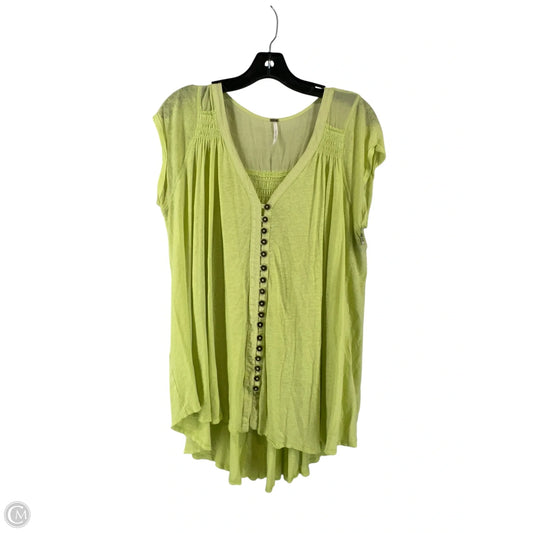 Top Sleeveless By Free People In Green, Size: S