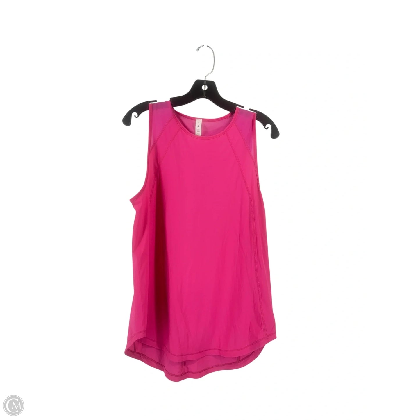 Athletic Tank Top By Lululemon In Pink, Size: 10