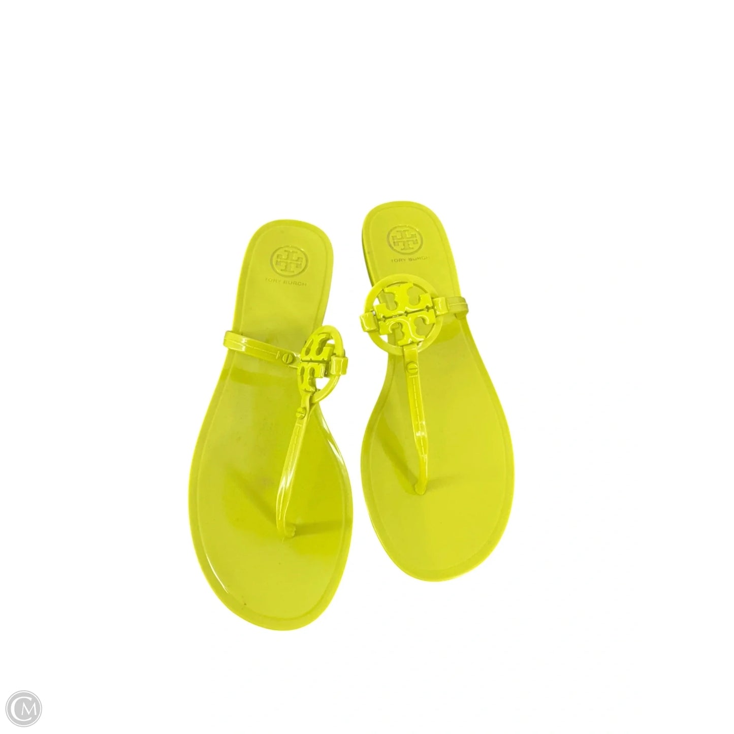 Sandals Designer By Tory Burch In Green, Size: 9