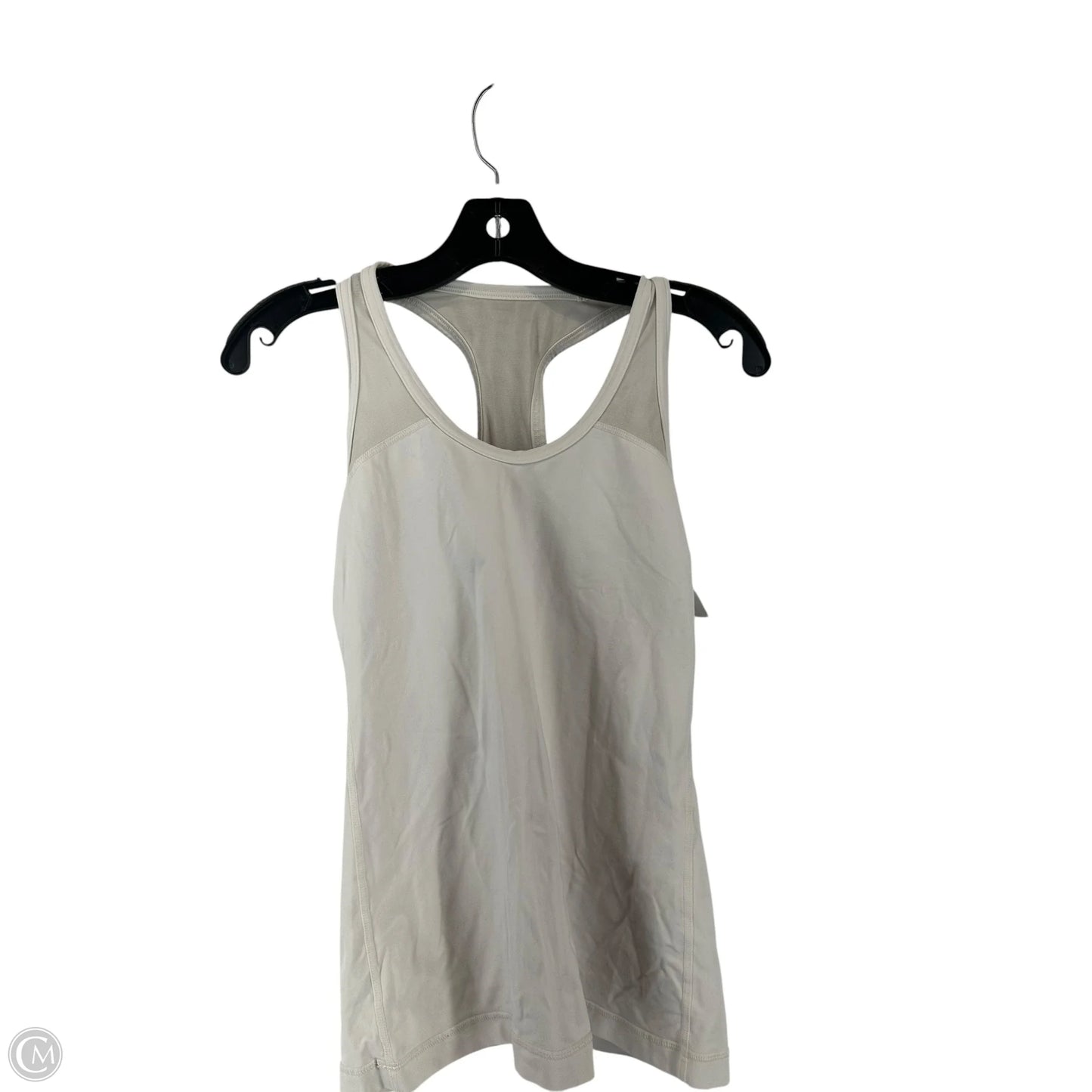 Athletic Tank Top By Lululemon In White, Size: M