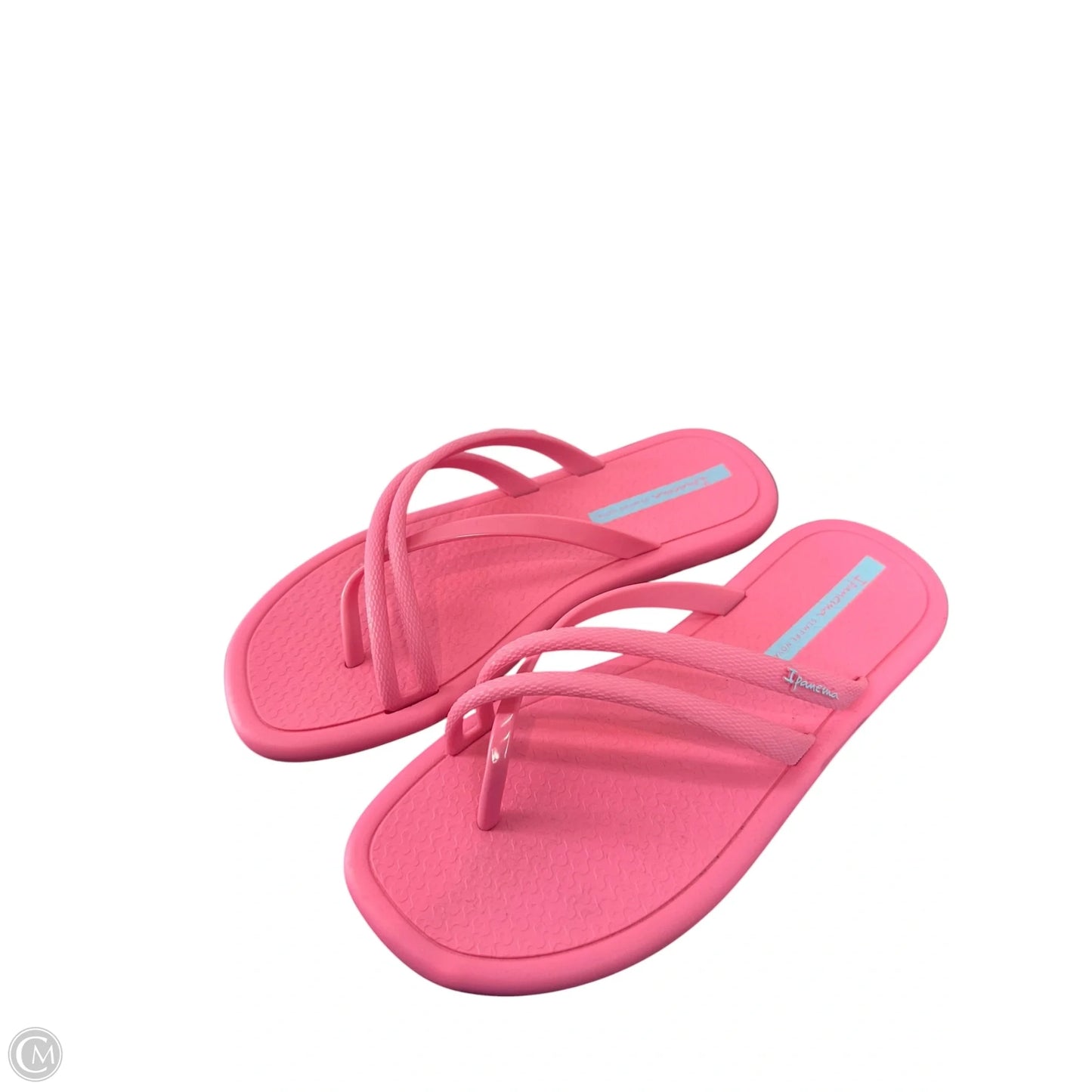 Sandals Flip Flops By Clothes Mentor In Pink, Size: 8